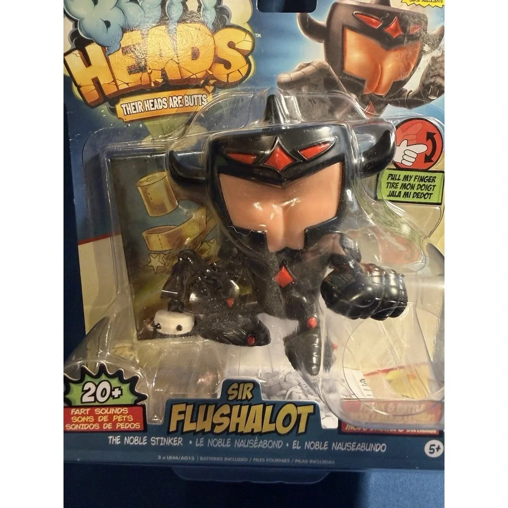 2019 WowWee Butt Heads Sir Flushalot Talking Action Figure New Sealed‎